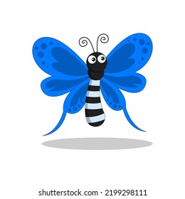 art illustration symbol macot animal icon design nature concept insect of butterfly