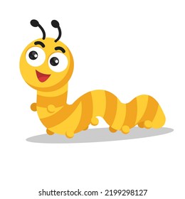 art illustration symbol macot animal icon design nature concept insect of caterpillars