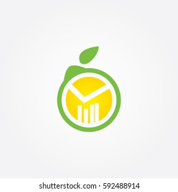 the art lemon icon logo