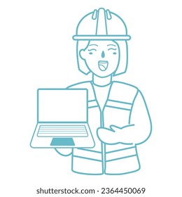 art line illustration for engineers day