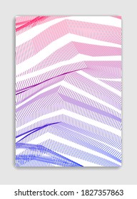 Art linear vector minimalistic trendy brochure design, cover template, geometric halftone gradient. For Banners, Placards, Posters, Flyers. Perfect and unlike, pattern texture.
