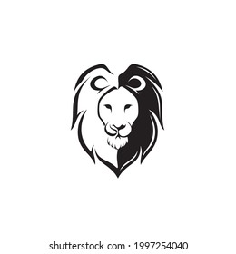 logotipo vectorial del león de arte