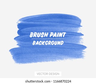Art logo abstract brush paint texture stroke vector illustration. Perfect design for headline, logo and sale banner. 