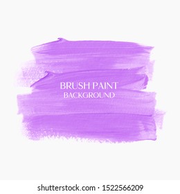 Art logo abstract brush paint texture stroke vector illustration. Perfect design for headline, logo and sale banner. 