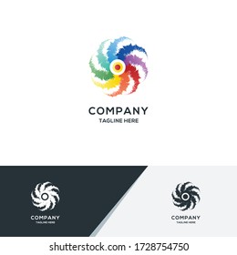 art logo. coloring logo. suitable for your company