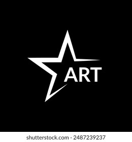 ART Logo Design, Inspiration for a Unique Identity. Modern Elegance and Creative Design. Watermark Your Success with the Striking this Logo.