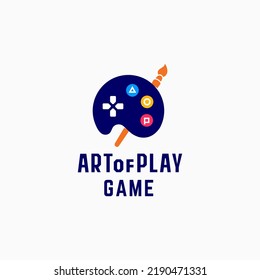 the art logo playing c
