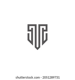 Kunstlogo schlicht, sauber und elegant