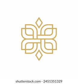 logotipo de arte simple limpio y elegante