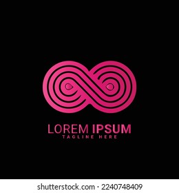 diseño de ilustración vectorial de logotipo artístico