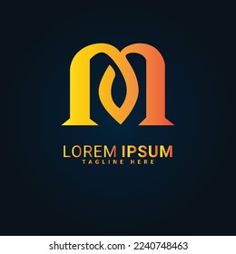 diseño de ilustración vectorial de logotipo artístico