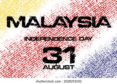 Art of Malaysia Independence Day background