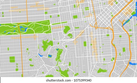 art map city usa