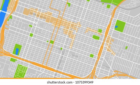 art map city usa