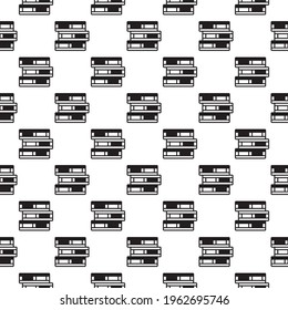 Art materials for craft design and creativity pattern background design with black and white colour