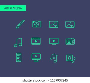 Art and Media Icon