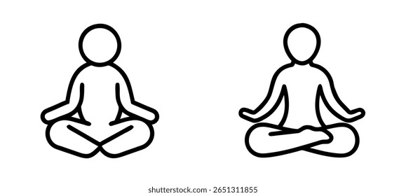art of meditation in lotus position 