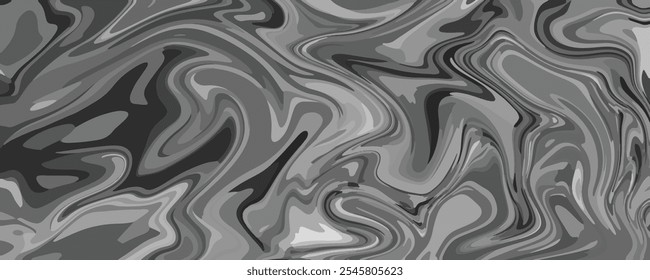 The Art of Minimalist Fluid Design: An Enchanting Play of Waves and Reflections
