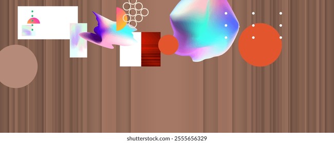 Art Mocha delicious Mousse background New chocolate texture design background template with geometric elements
