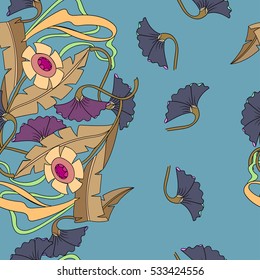 Art Modern, seamless pattern.