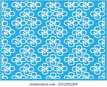 art new pattern design blue