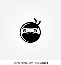 the art ninja icon element logo