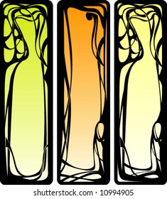 Art Nouveau design background