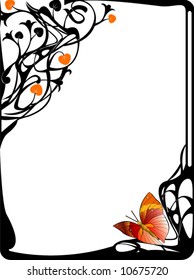 Art Nouveau design element