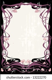 Art Nouveau frame