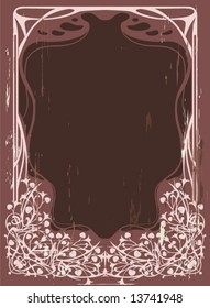 Art Nouveau frame