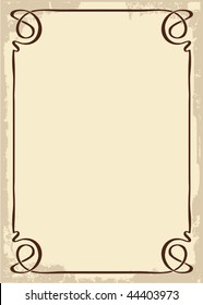 Art Nouveau frame