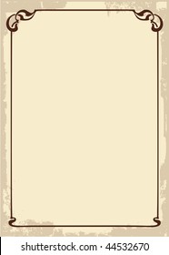 Art Nouveau frame