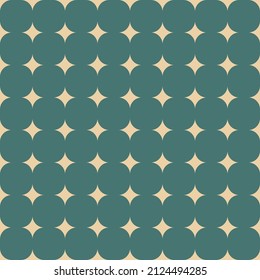 Art Nouveau geometric pattern for discreet, elegant packaging