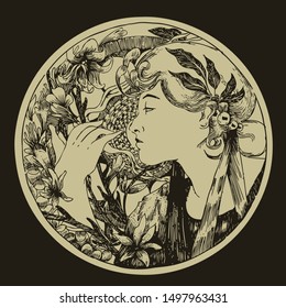 art nouveau for graphic elements design
(without any reference,i have wrote it on your note) 