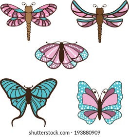Art Nouveau Insects