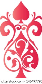 Art Nouveau inspired Logo Emblem