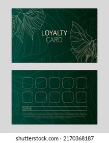 Art nouveau style butterfly background bonus card. 1920-1930 years vintage design. Symbol motif design.