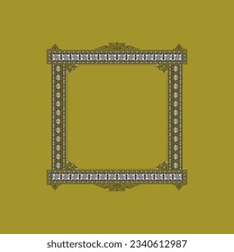 Art Nouveau Style. Floral, striped patterned frames for invitations, menus, labels, websites, catalogues, brochures. vectors.