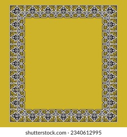 Art Nouveau Style. Floral, striped patterned frames for invitations, menus, labels, websites, catalogues, brochures. vectors.