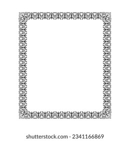 Art Nouveau Style. Floral, striped patterned frames for invitations, menus, labels, websites, catalogues, brochures. vectors.