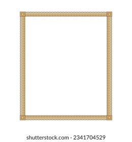 Art Nouveau Style. Floral, striped patterned frames for invitations, menus, labels, websites, catalogues, brochures. vectors.