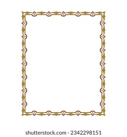 Art Nouveau Style. Floral, striped patterned frames for invitations, menus, labels, websites, catalogues, brochures. vectors.