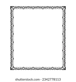 Art Nouveau Style. Floral, striped patterned frames for invitations, menus, labels, websites, catalogues, brochures. vectors.