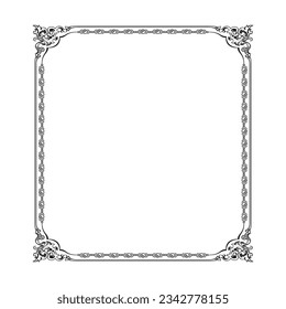 Art Nouveau Style. Floral, striped patterned frames for invitations, menus, labels, websites, catalogues, brochures. vectors.