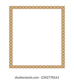 Art Nouveau Style. Floral, striped patterned frames for invitations, menus, labels, websites, catalogues, brochures. vectors.