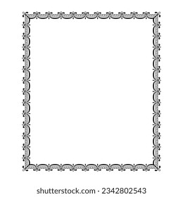 Art Nouveau Style. Floral, striped patterned frames for invitations, menus, labels, websites, catalogues, brochures. vectors.
