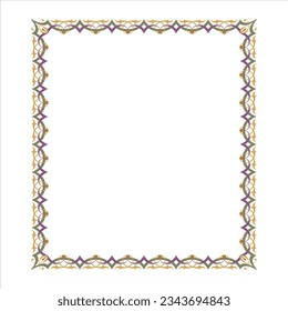 Art Nouveau Style. Floral, striped patterned frames for invitations, menus, labels, websites, catalogues, brochures. vectors.