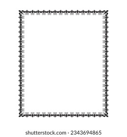 Art Nouveau Style. Floral, striped patterned frames for invitations, menus, labels, websites, catalogues, brochures. vectors.
