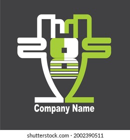 El logotipo de número de combinaciones de arte. Uno, dos, tres, cuatro, cinco, seis, siete, ocho, nueve, diez.