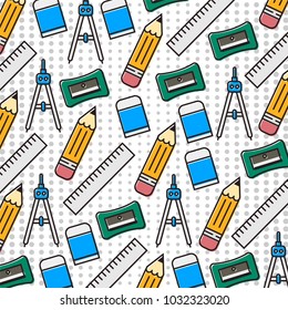 Art object pattern wallpaper